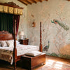 Carta da parati Chinoiserie eterea - camera da letto