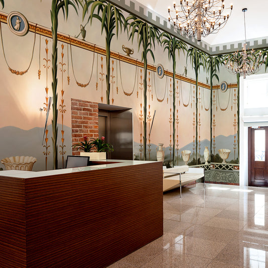 Carta da parati Eco di Pompei - hotel