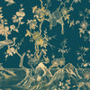 Carta da parati Chinoiserie turchese