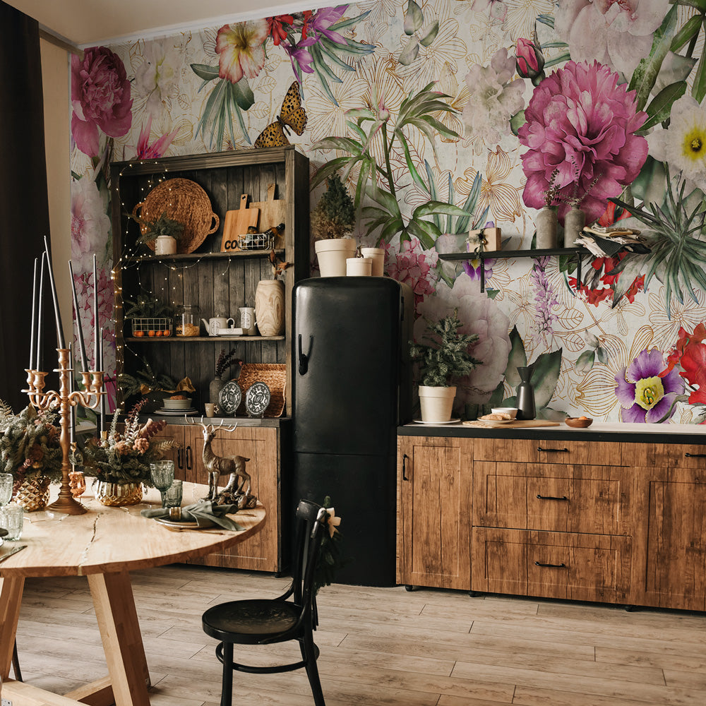 Carta da parati Primavera - cucina