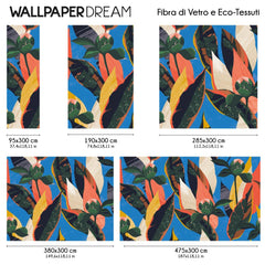 Carta da parati Peonie moderne dimensioni Fibra di Vetro