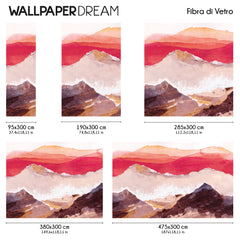 Wall Mural Abstract sunset