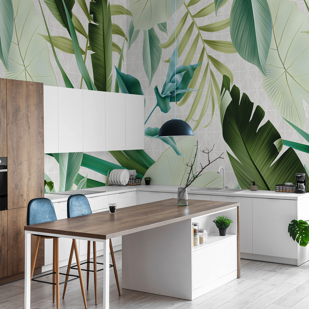 Carta da parati Pace pluviale -cucina