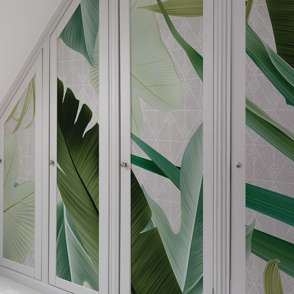 Carta da parati Pace pluviale - mobili