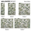 Misty Forest Fiberglass Wallpaper Mural