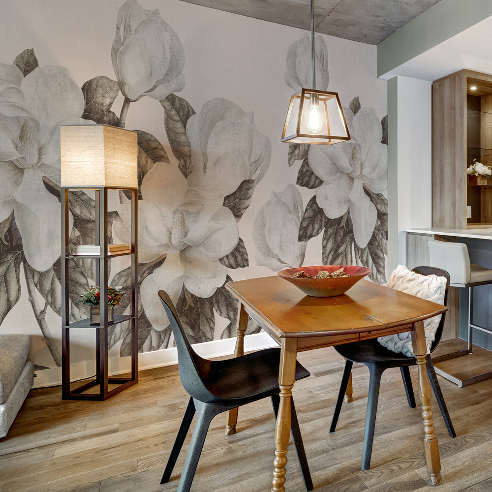 Carta da parati Magnolia grandiflora - cucina, sala da pranzo