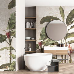 Carta da parati Natura equatoriale bagno 2