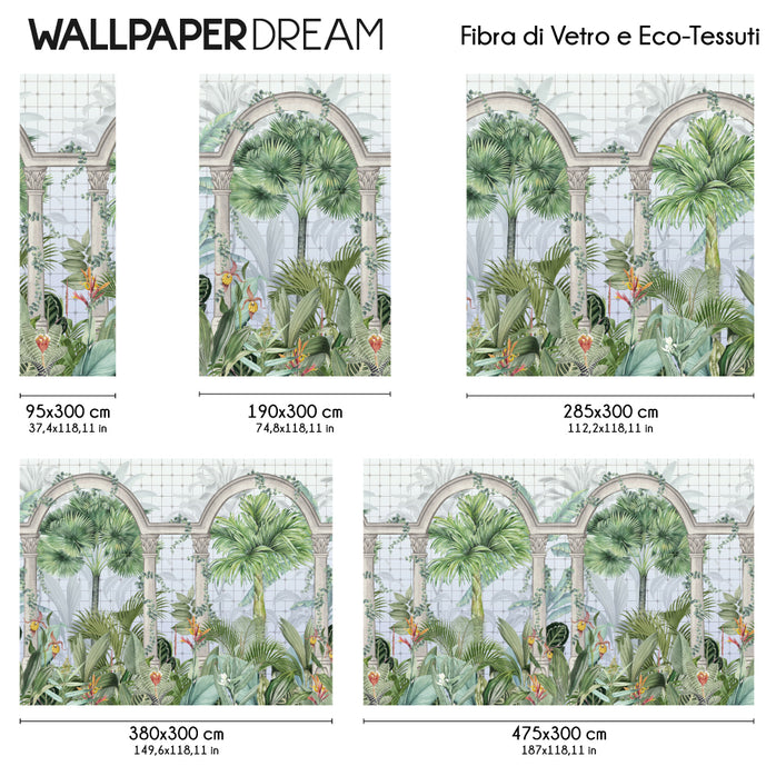 Carta da parati Serra tropicale dimensioni 1