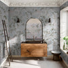 Carta da parati Floral Impression bagno 2