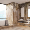 Carta da parati Vintage Bamboo Oasis - bagno