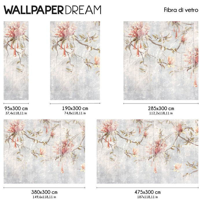 Carta da parati Affresco primaverile dimensioni fibra di vetro