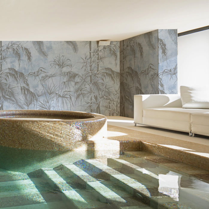Carta da parati Brushstroke Serenity - hotel