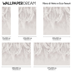 Carta da parati Chic Palms - dimensioni Fibra di Vetro