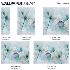 Vanishing petals Wall Mural
