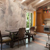 Carta da parati Leaves mural - cucina, sala da pranzo