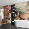 Carta da parati Dash of glam - bagno
