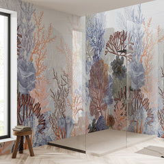 Carta da parati Sapore di sale - bagno, box doccia