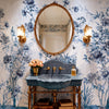 Carta da parati Blue Harmony - bagno