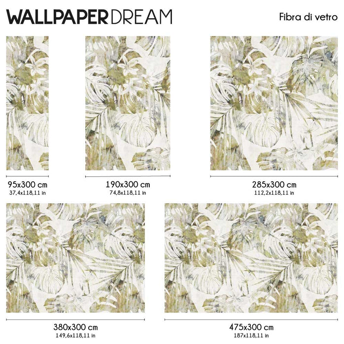 Carta da parati Silk Flower dimensioni Fibra Vetro