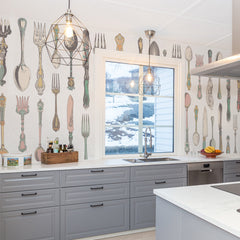 Carta da parati Bon Appétit - cucina