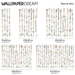 Carta da parati Bon Appétit dimensioni fibra di vetro