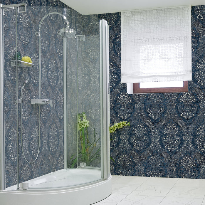 Carta da parati Baroque - bagno, box doccia 
