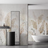 Carta da parati Pampas grass - bagno