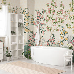 Carta da parati Mughal Chinoiserie - bagno
