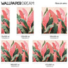 Wall Mural Colorful banana leaves