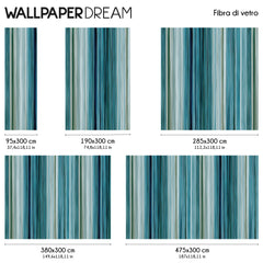 Papel Pintado rayas azules
