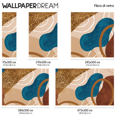 Papier peint terre et mer