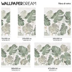 Majestic Monstera Wall Mural