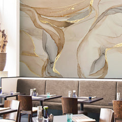 Carta da parati Venature - locali pubblici, esercizi commerciali