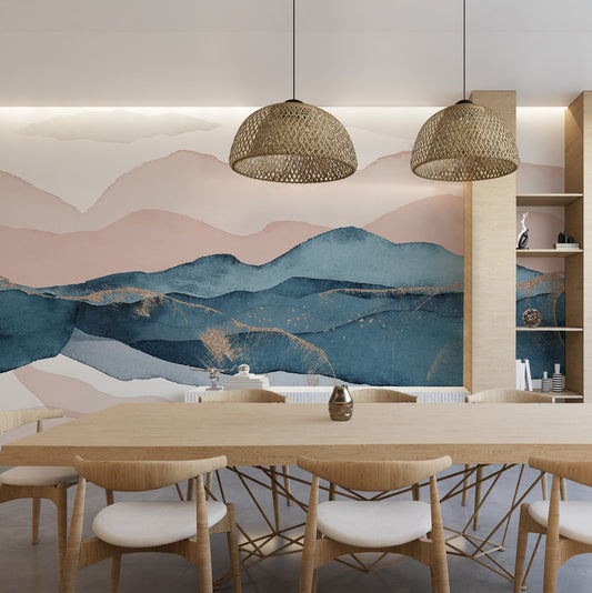 Carta da parati Tramonto - cucina, sala da pranzo