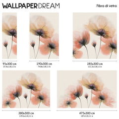 Ethereal Poppies Wall Mural