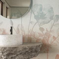 Carta da parati Rugiada del mattino bagno 2