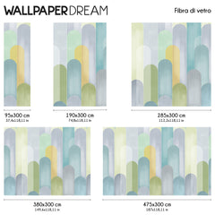 Papier Peint Collines pastel