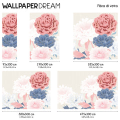 Delicate flowers Wall Mural