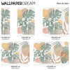 Tropical Decoupage Wallpaper