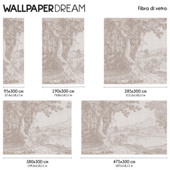 Papier Peint Gravure bucolique