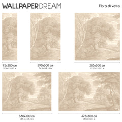 Antique engraving Wall Mural 