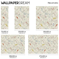 Papel Pintado Voliera