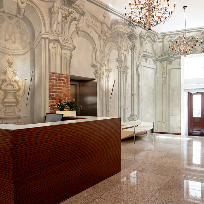 Carta da parati Architettura fantasiosa - hotel