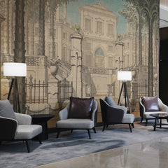 Carta da parati Palazzo estivo - hotel