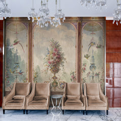 Carta da parati Boiserie Antica - hotel