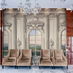 Carta da parati Cortile antico - hotel