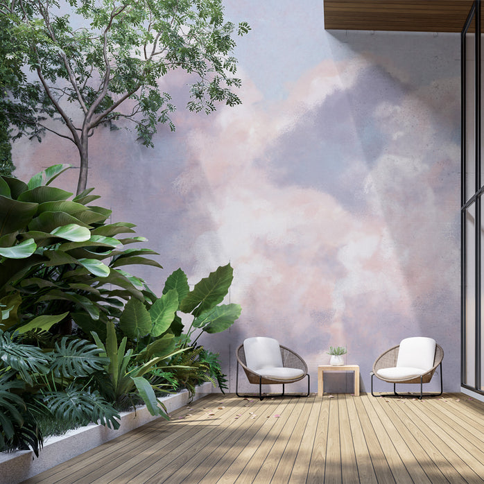 Carta da parati Nuvole di primavera - per esterni