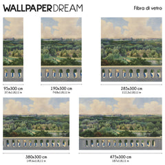 Carta da parati Balconata antica