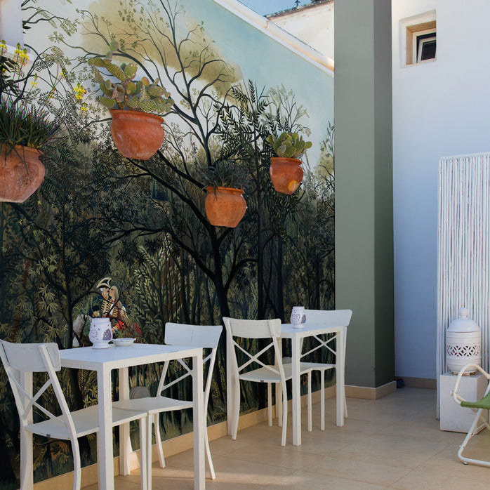 Carta da parati Passeggiata nel bosco - per esterni