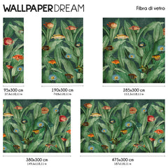 Life in blue Wall Mural